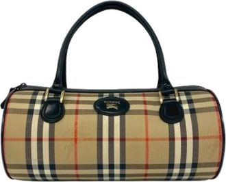 Burberry Borsa in tessuto Pre-owned - - Pre-owned - Donna - Beige - ONE SIZE