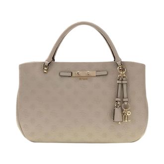 Guess Carmella Handtas - Dames - Tassen - Beige - Maat: ONE Size Leer