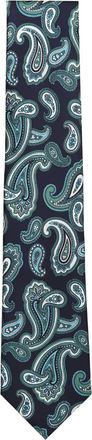 Brioni Cravatta con stampa paisley - Blu