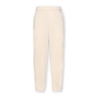 Elena Miro Stretch Katoen Ballon Broek - Dames - Straight fit broeken - Beige - 3XL - Katoen - Broeken