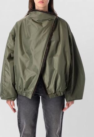Frankie Shop faux fur reversible oversized coat
