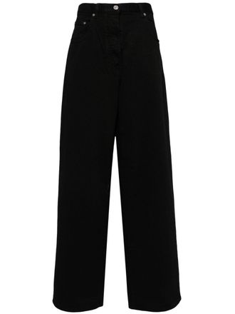 N&deg;21 high-rise wide-leg jeans - Black