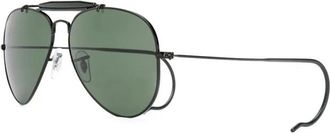 Ray-Ban Sunglasses, unisex, Black, Size: 58 MM Rb3030 Outdoorsman Sunglasses