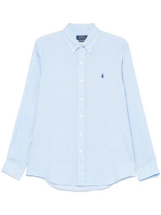 Polo Ralph Lauren Custom Fit Linen Shirt Clothing