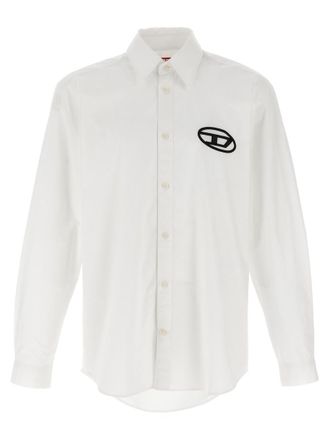 Diesel White Long Sleeve Shirt
