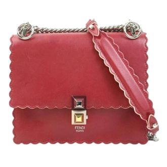 Fendi Pre-owned Cross Body Bags, female, Red, Size: ONE SIZE Pre-owned Vintage Shoulder Bag