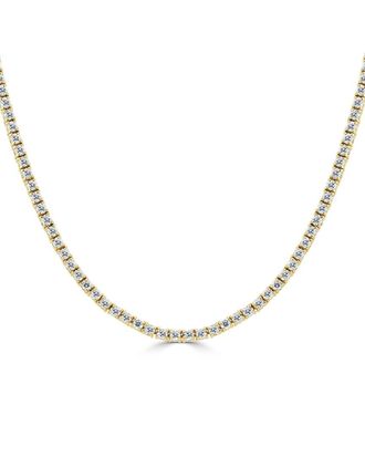 Sabrina Designs 14K 5.15 Ct. Tw. Diamond Tennis Necklace