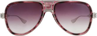 Dita Eyewear GRAND-DECADE Purple Gradient Pilot Unisex Sunglasses DTS460-A-04 56