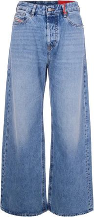 Diesel 1996 D-Sire Jeans - Dames - Loose Fit Jeans - Blauw - W29 L32 - Katoen - Jeans