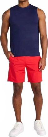 Redvanly York Tank Top In Midnight Navy