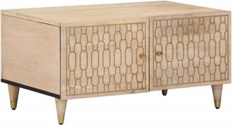 vidaXL Coffee Table 80x50x40 cm Solid Wood Mango Vidaxl