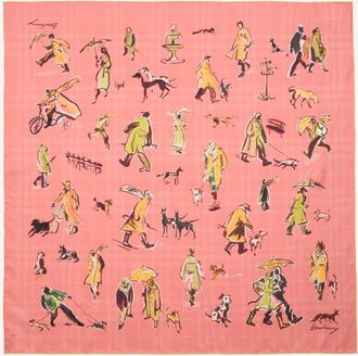 Burberry Paws on Parade Silk Scarf