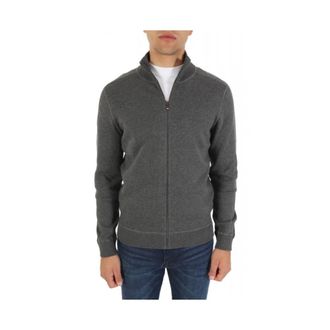 HUGO BOSS Heren, Truien, Grijs, Maat: 2XL