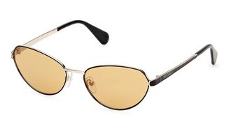 Max & Co. MO0111 01E Womens Sunglasses Black Size 55