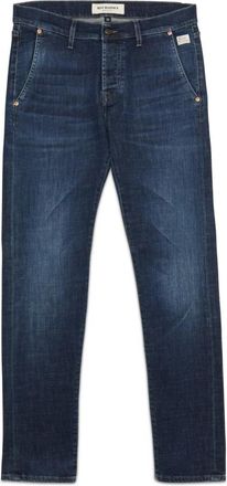 Roy Rogers Blauwe Jeans Klassieke Snit - Heren - Slim Fit Jeans - Blauw - W34 - Katoen - Jeans