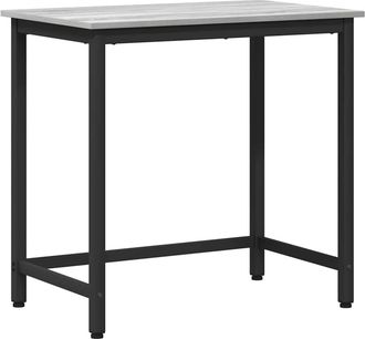 vidaXL Mesa Gris Sonoma 100 X 50 X 76,5 Cm Vidaxl