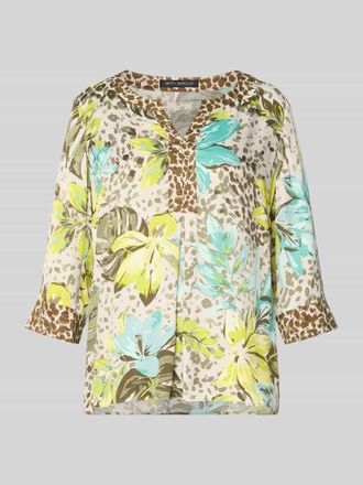 Betty Barclay Regular Fit Bluse aus Viskose mit 3/4-Arm in Beige, Gr&ouml;&szlig;e 42