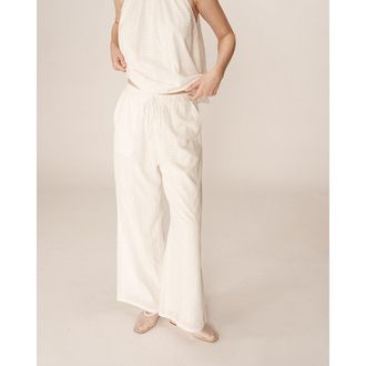 Grace & Mila Rechte geborduurde broek PICCOLI