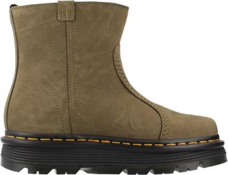 Dr. Martens Zebzag Rigger Enkellaarzen - Dames - Enkellaarsjes - Groen - 39 EU - Schoenen