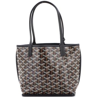 Goyard Anjou Reversible Tote Coated Canvas Mini