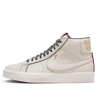 Nike x Welcome Skateboarding Zoom Blazer Mid SB Casa Welcome Madrid FQ0795-100