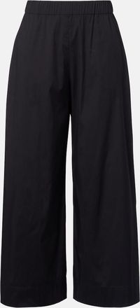 Max Mara Pece cropped cotton-blend wide-leg pants