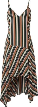 Trussardi Abito a righe con spalline - - Dresses - Donna - Marrone - S