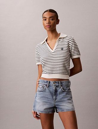 Calvin Klein Polo A Rayas