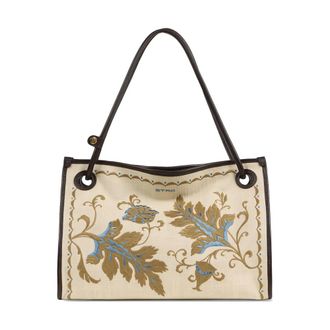 Etro Etro, Shoulder Bags, female, Multicolor, Size: ONE SIZE Eyes Medium Shopping Bag