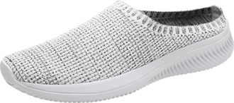 Generic Trainers Mens Lightweight, Walking Shoes Slip On Running Shoe Mesh Boat Shoes Lightweight Trekking Shoe Breathable and Comfortable Casual Trainer Flat