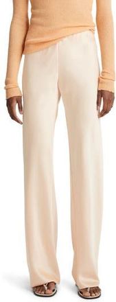 Vince Satin Bias Cut Pants in Cantaloupe at Nordstrom Rack, Size X-Large