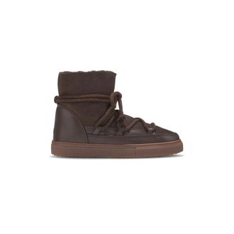 INUIKII Classic Sneaker - Dames - Winterlaarzen - Bruin - 39 EU - Leer - Schoenen