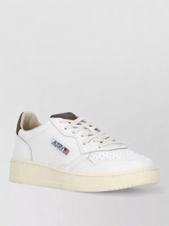 Autry leather low top sneakers rubber sole