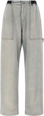 Maison Margiela Cotton Relaxed Fit Womens Jeans