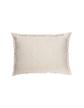 Anaya with Love Bright Fringe So Soft Linen Pillows Cover Only in Beige at Nordstrom, Size 2Ft 0In X 2Ft 0In