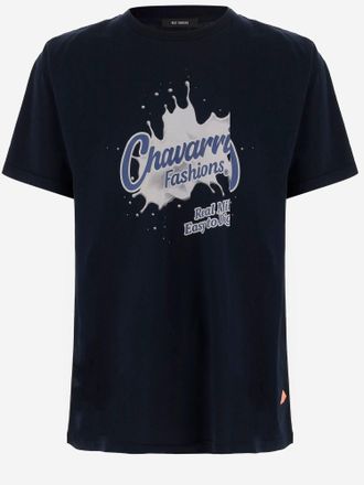 Willy Chavarria bedrucktes Baumwoll-T-Shirt