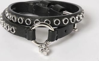 Alexander McQueen Bracciale McQueen in pelle