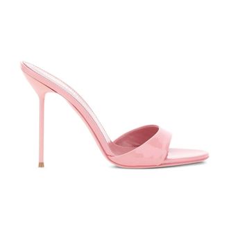 PARIS TEXAS Heeled Mules, female, Pink, Size: 5 1/2 US Lidia Mule 105mm