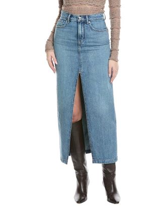 Free People We The Free Nothing Better Denim Maxi Skirt