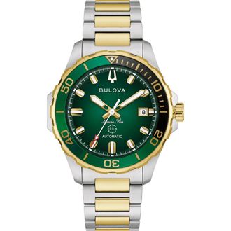 Bulova Marine Star Series B Bracelet Watch, 41mm in Two-Tone at Nordstrom