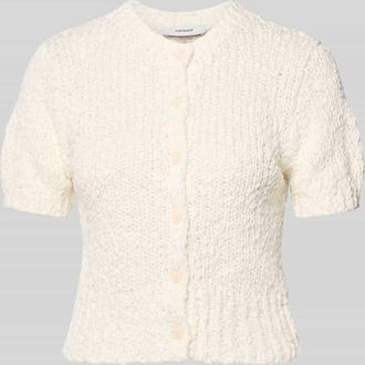 Topshop Slim Fit Cardigan in Strick-Optik Modell Sivy in Weiss, Gr&ouml;&szlig;e XS