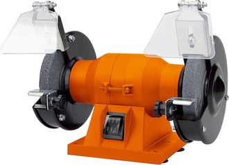 Trade Shop Trade Shop Traesio - Smerigliatrice Mola Da Banco 200w 2 Dischi 2 Pietre 125mm Professionale H1205