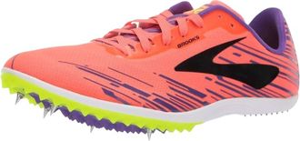 Brooks Womens Mach 18 Shoes In Coral/purple/black