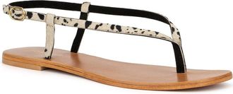 Torgeis Diana Animal Print Thin Strap Sandal in Pony at Nordstrom Rack, Size 6