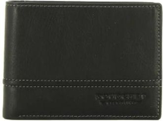 Pourchet M&eacute;tropol Wallet - Heren - Portefeuilles - Zwart - ONE Size - Leer - Accessoires