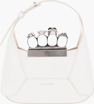 Alexander McQueen Leather Hobo Bag JEWEL KNUCKLES Alexander McQueen