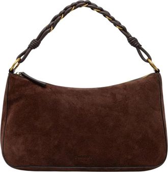 Twinset Bucket Bag - Dames - Handtassen - Bruin - ONE Size - Katoen - Tassen