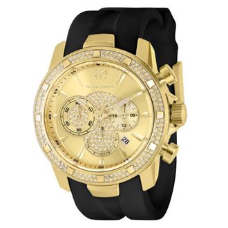 Technomarine UF6 Chronograph Quartz Gold Dial Mens Watch TM-621012