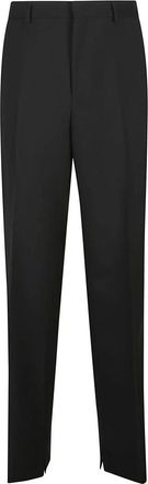 Gucci Straight Trousers, male, Black, Size: M Straight Trousers