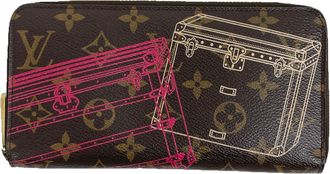 Louis Vuitton Monogram Brown Monogram Long Wallet (Bi-Fold) (Pre-Owned)